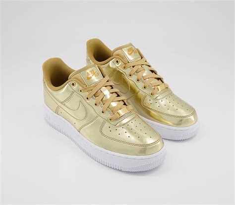 nike air force damen mit gold